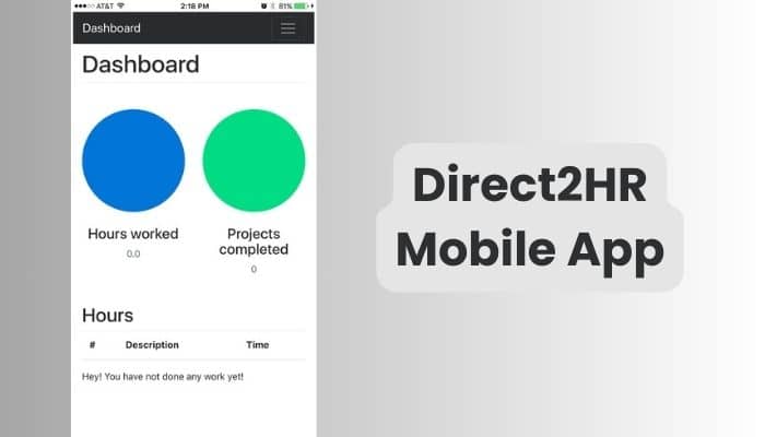 Direct2HR Mobile App