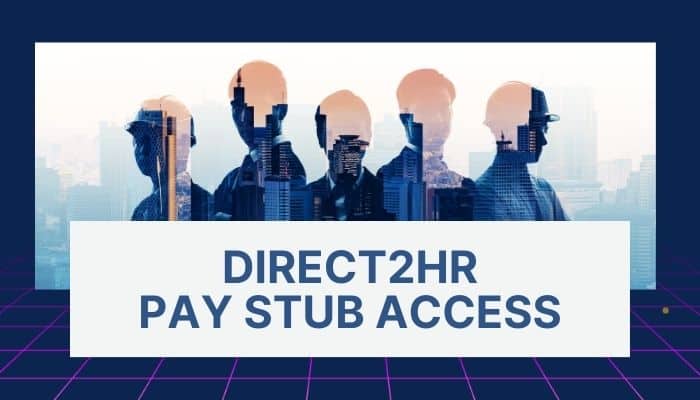 Direct2HR Pay Stub Access